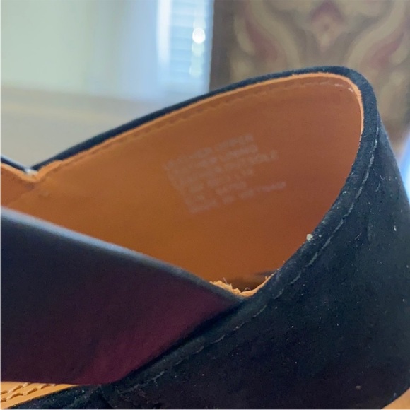 79. NEW (NIB)Tory Burch Selby 75MM Block Heel Sandal Silk/Suede - Picture 8 of 9